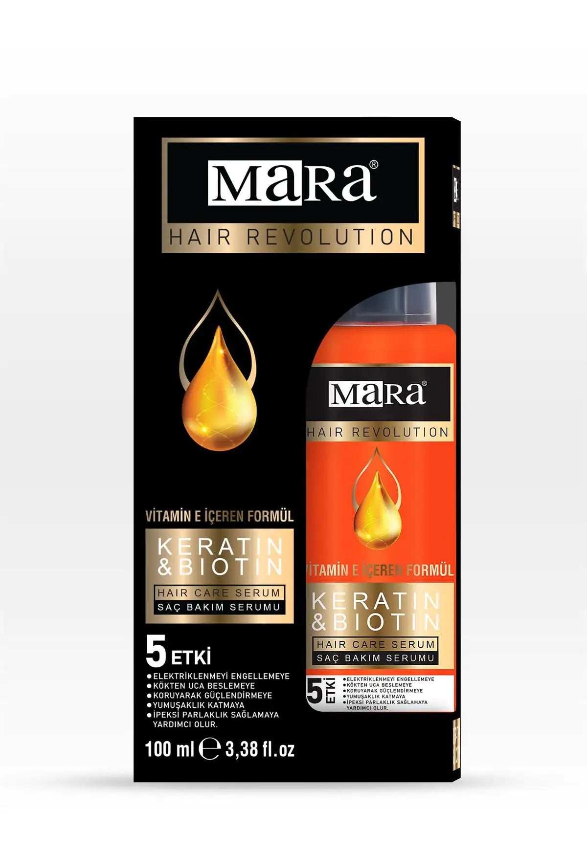 Mara Hair Care Serum Keratin & Biotin 100 Ml