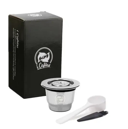 Stainless Steel Refillable Coffee Capsule and Accessories