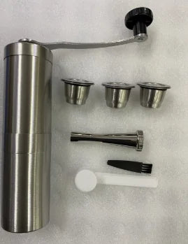 Stainless Steel Refillable Coffee Capsule and Accessories